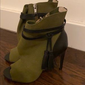 French Connection Open toed booties